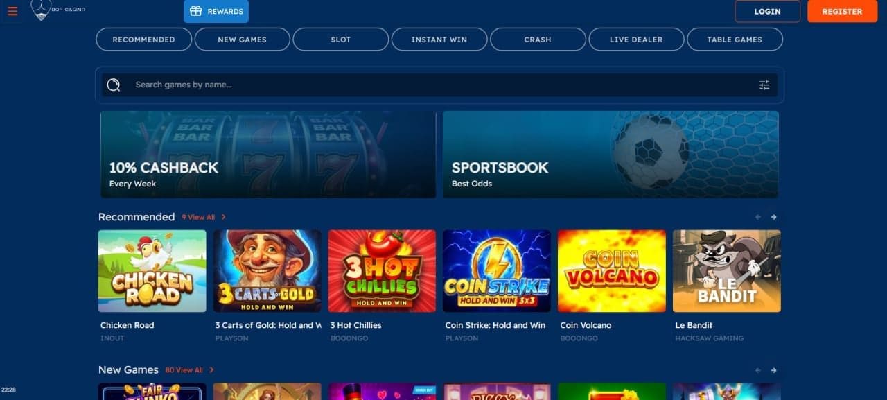 BoF Casino — Slots, Jackpots & Roulette