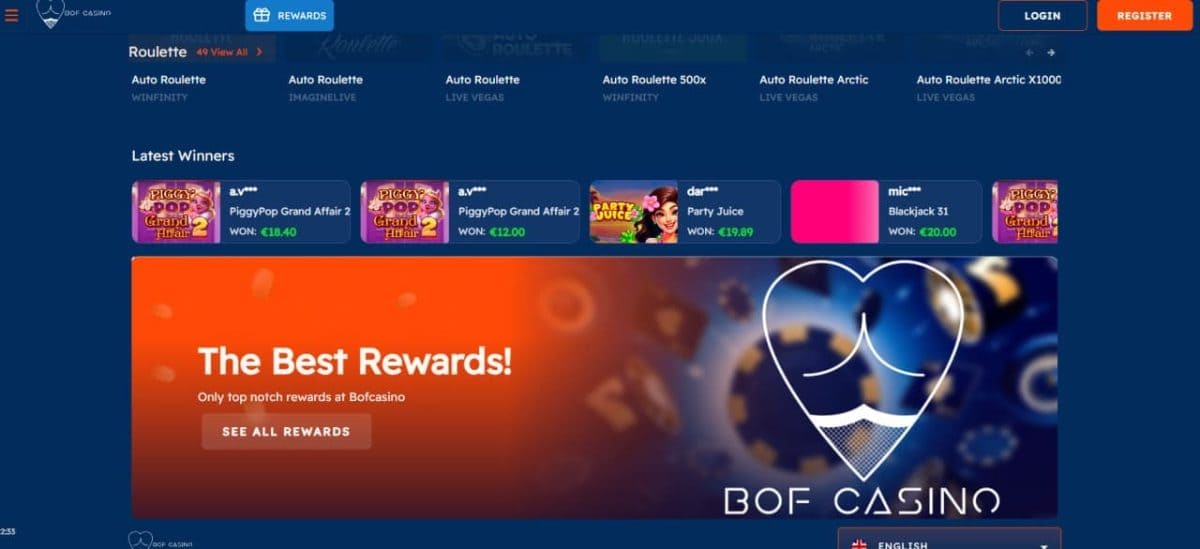 BoF Casino — Slots, Jackpots & Roulette image 3
